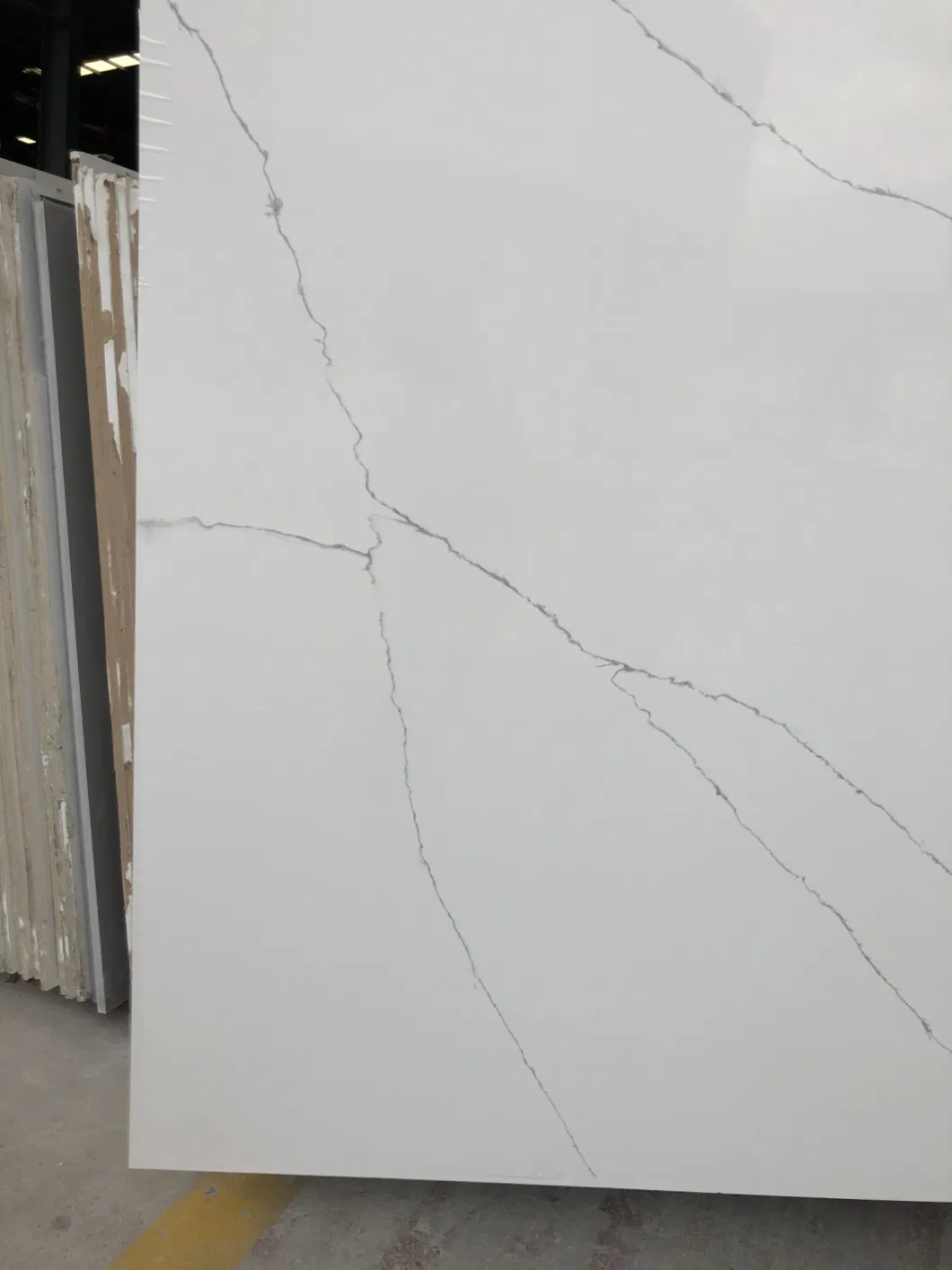 Artificial Quartz Stone Factory White Calacatta for Kitchen Countertops Quartz Stone Countertop Granite Look Quartz Stone Slabs